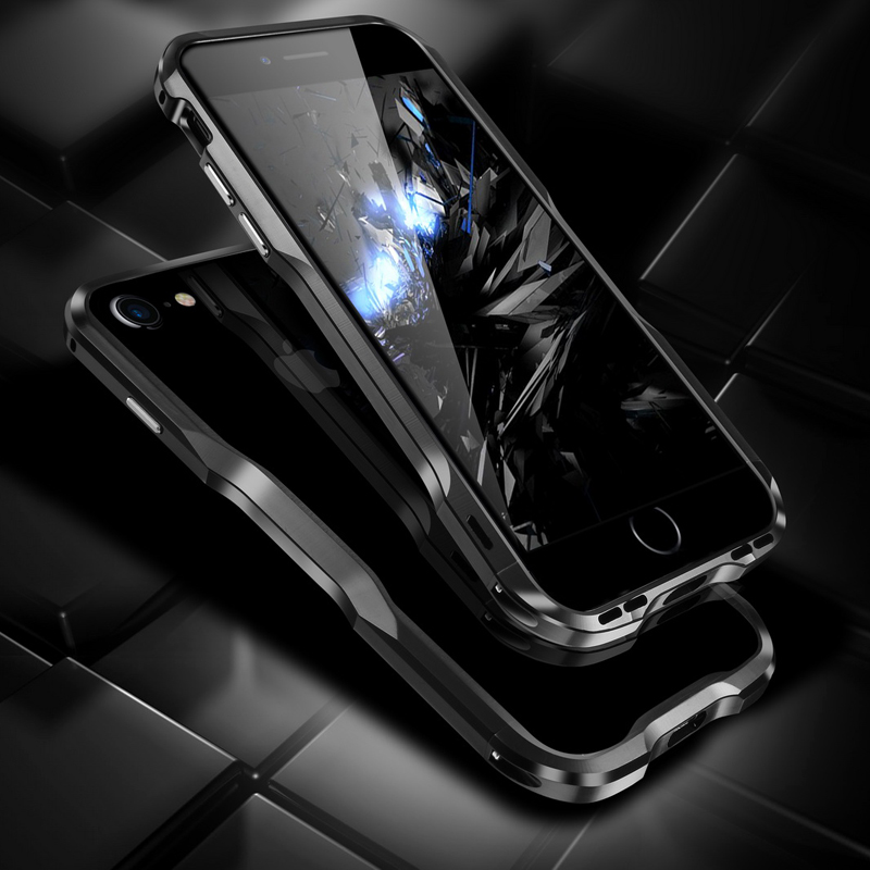 Luphie Incisive Sword Slim Light Aluminum Bumper Metal Shell Case for Apple iPhone 7 Plus & iPhone 7
