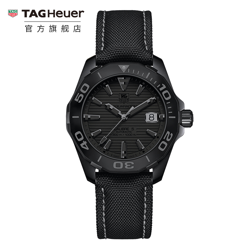 Ì©¸ñºÀÑÅTAG Heuer¾ºÇ±ÏµÁÐÂüÁªÍ¬¿îºÚÉ«»ÃÓ°ÄбíWAY218B.FC6364