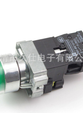 高品质 XB2-BW3361C绿 XB2-BW3462C红 平钮带灯自复位按钮开关