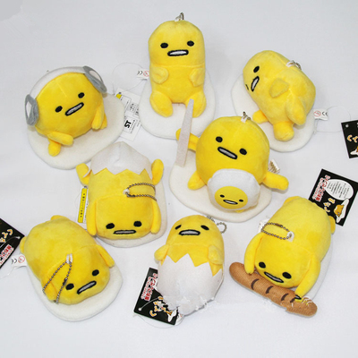 特价 日本gudetama懶懶蛋鸡蛋君 蛋黄哥 荷包蛋毛绒玩具公仔 礼物