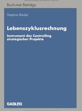 【预售】Lebenszyklusrechnung: Instrument Des Controlli...