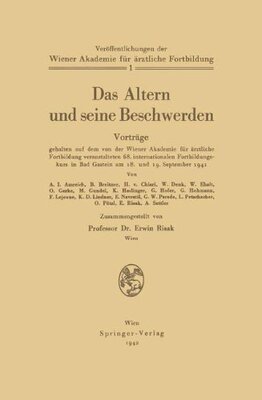 【预订】Das Altern Und Seine Beschwerden: Band 1