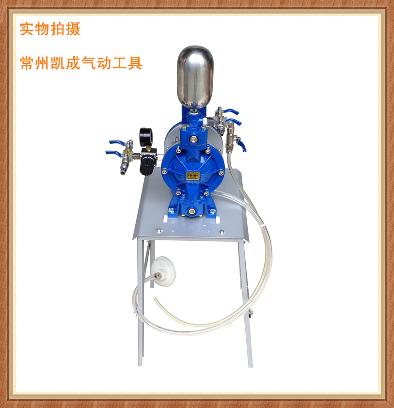 台湾A10气动隔膜泵 油漆泵浦双向 3/8隔膜泵油漆泵压送式喷漆泵