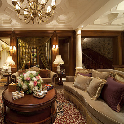 43套美式别墅跃层复式大居室室内设计实景照片室内设计参考资料