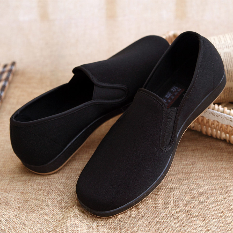 老北京春暖坊男传统布鞋低帮鞋男防滑耐磨平跟纯色工作鞋特惠包邮,流行男鞋,单鞋,淘宝优惠券,粉丝福利购,淘宝优惠卷