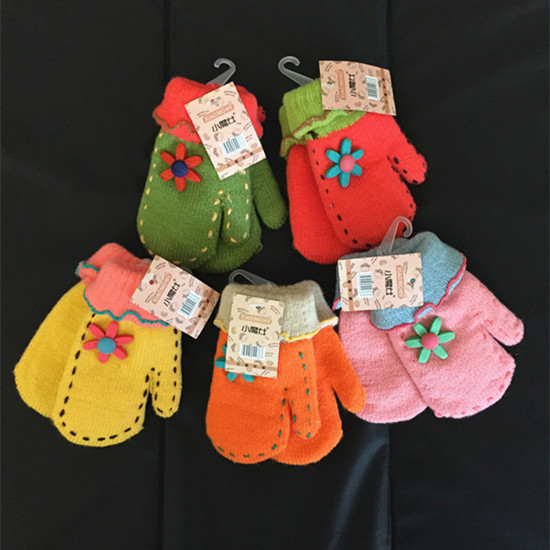 Gants pour fille en de laine - Ref 2150738 Image 1