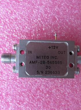 MITEQ AMF-2B-565585-30 2.8-8GHz 20dB SMA 低噪声功率放大器
