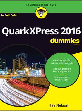 【预订】Quarkxpress for Dummies