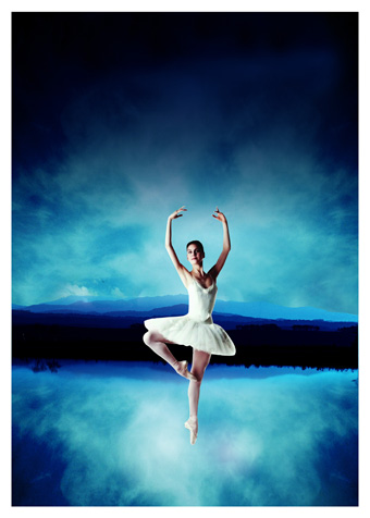 芭蕾舞教室儿童房海报装饰画挂画