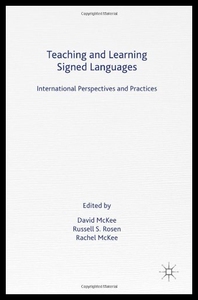 【预售】Teaching and Learning Signed Languages: Internati