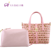 Little elephant bags bag 2016 new cartoon printed tote bag shoulder handbags bags 1819-1