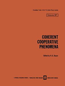 【预订】Coherent Cooperative Phenomena