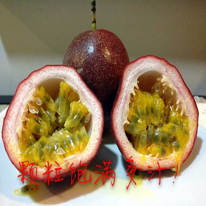 现摘现货百香果西番莲鸡蛋果新鲜中小果 果汁精品8斤火爆供应