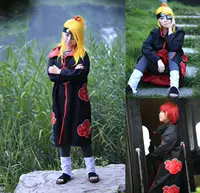 Naruto Xiao tổ chức áo choàng 鼬 鼬 áo choàng cosplay trang phục anime cos áo choàng thêu mây đỏ - Cosplay cosplay zero two