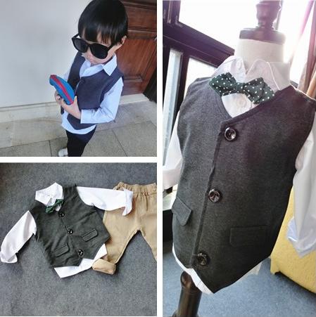 Chemise garcon à manche longue - Ref 2078080 Image 5