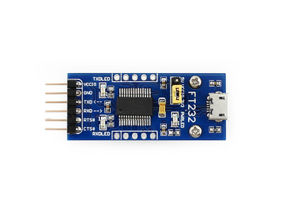 Waveshare FT232RL模块 USB转TTL USB转串口 USB转UART模块