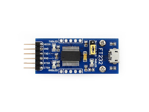 Waveshare FT232RL模块 USB转TTL USB转串口 USB转UART模块