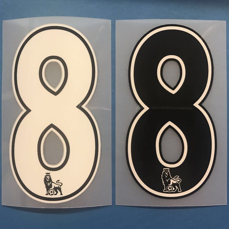 英超07-13球员版绒质/13-17球员版胶质球裤号码