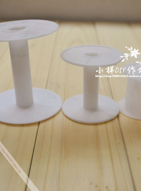 白色环保塑料绕线板绕线筒各规格卷筒米数线筒