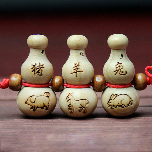 十二生肖葫芦手机链龙蛇虎马狗