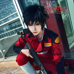 {甜心家}机动战士高达SEED DESTINY 真·飞鸟 黑色 cosplay假发