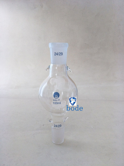 实验室用储液球层析柱配套溶液储存瓶缓冲球溶液球100ml/24×2