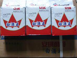 安琪白酒王500克装食品级酒用高活性干酵母 酿酒酵母发酵粉