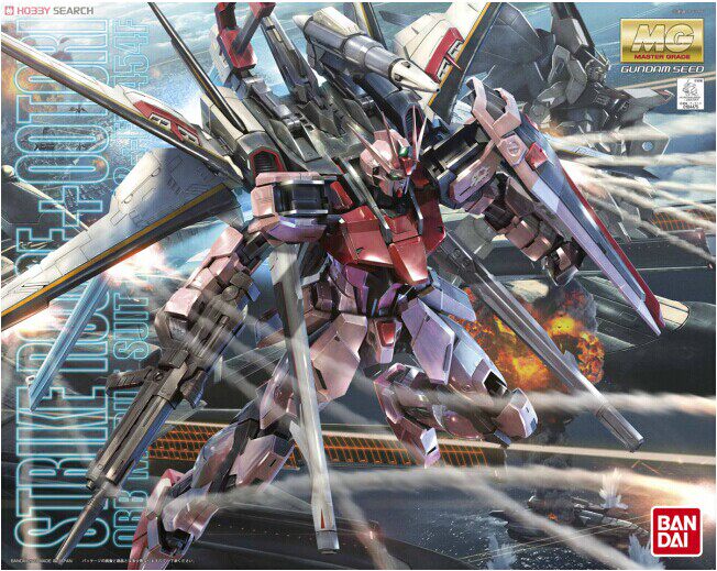 热血玩具模型手办 机动战士 MG 嫣红强袭 突击+凤装备 万代 再版