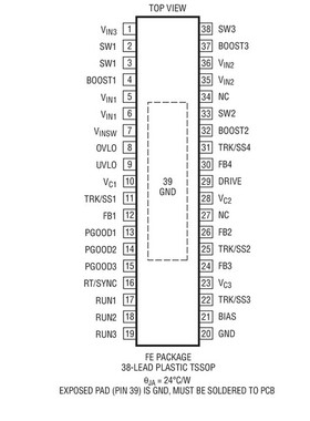 原装  LT3507AEFE LT3507AIFE LT3507AHFE LT3507A TSSOP现货