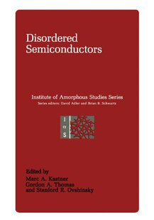 【预售】Disordered Semiconductors
