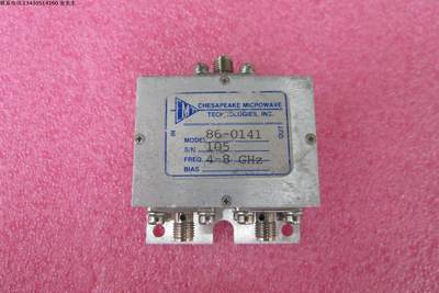 CMT进口 86-0141 3.5-8.6GHz SMA 一分二射频微波同轴功率功分器