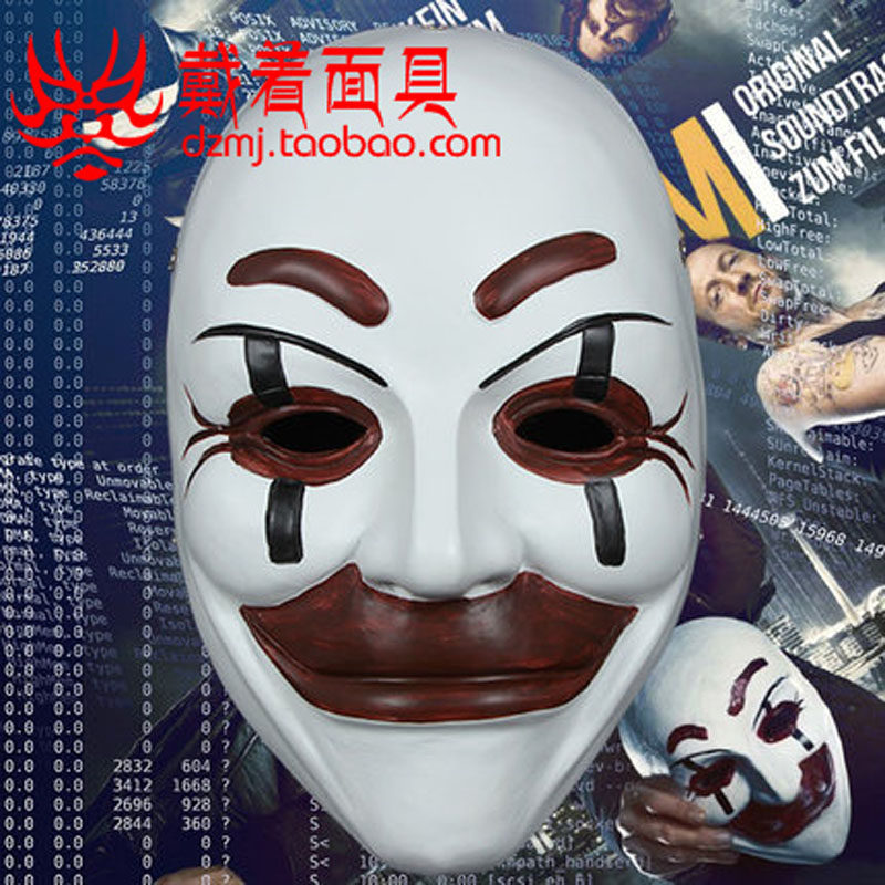 珍藏影视我是谁没有安全的系统cosplay树脂面具万圣恐怖面具|msdalam kategori mod main/animasi/Zhou Bian/cos/permainan papan, Parti/Magic Supplies, alat pihak/hiasan, topeng - dari Buy2taobao.com untuk memberikan perkhidmatan ejen Taobao profesional membeli