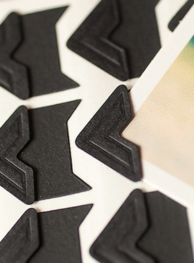 黑色纸质相片角贴 照片固定贴角个性diy粘贴相册护角复古照片贴角