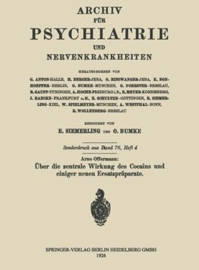 【预订】Uber Die Zentrale Wirkung Des Cocain...