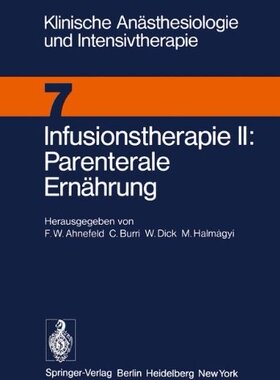 【预订】Infusionstherapie II Parenterale Ern...