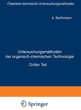 【预订】Untersuchungsmethoden Der Organisch-...