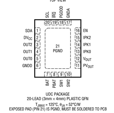 进口原装  LTC3335EUDC LTC3335IUDC LTC3335 QFN 现货