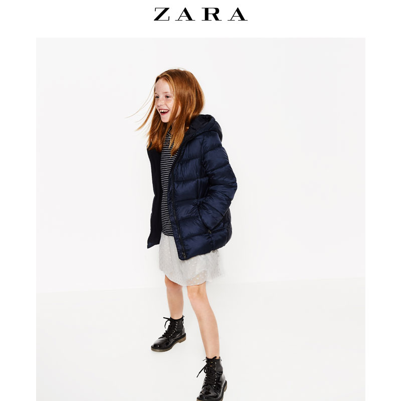 Manteau pour fille ZARA en mélange - Ref 2162138 Image 1