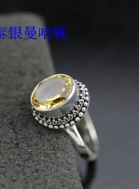 泰银925纯银手工银曼谷天然进口