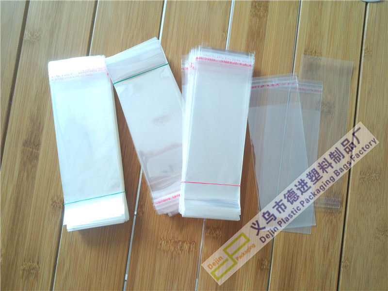 5*15透明袋 OPP不干胶自粘袋  塑料勺子包装袋 1000个包邮 现货