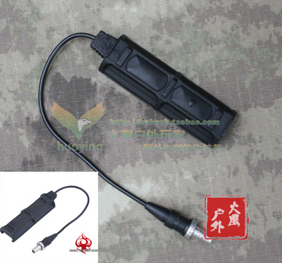NE-07014 战术强光LED手电筒 单插双控鼠尾开关 SF 元素通用