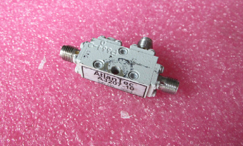 A3207-10 美国ATLAN TEC 8-20GHz 10dB SMA 射频微波同轴宽带定向耦合器 质量包好，包能用 可提供详细测试图