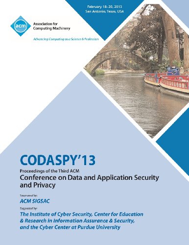【预售】Codaspy 13 Proceedings of the Third ACM Conferenc...