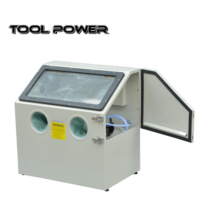 110L升箱式中小型喷砂机除锈