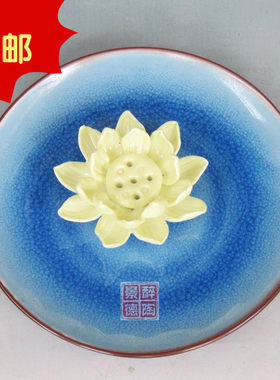 手工陶瓷器香托香座香盘香插香炉