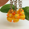 originality personality gift Key chain lovely Cartoon Xiaohuang duck Key buckle Bag knapsack Pendant wholesale