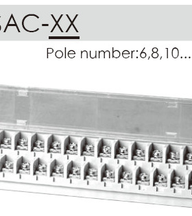 台湾町洋 栅板式 接线端子2DSAC-XX