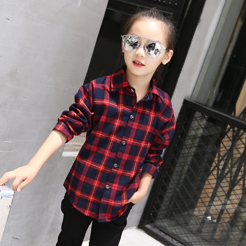 Chemise fille à manche longue - Ref 2084530 Image 3
