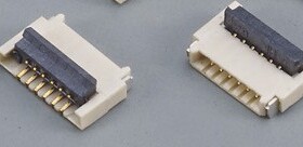 196243-06041-3 后掀盖0.5mm间距6位1mm高  P-TWO全新原装有现货