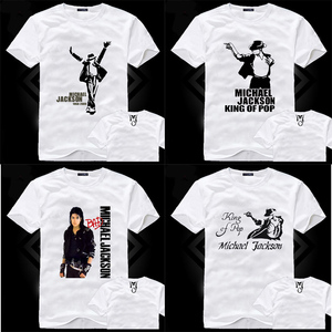 迈克杰克逊体恤衫迈克尔michael jackson纪念短袖t恤男女衣服服装